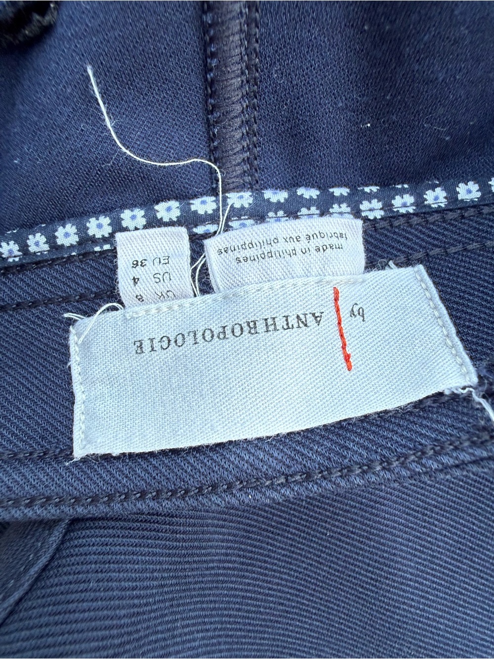 Anthropologie Bryson Tapered Pants Sz 4 - Picture 6 of 7